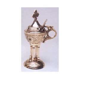 Brûleur à Bakhoor décoratif fait à la main pour la maison, l'hôtel, usage domestique, brûleur à encens plaqué or, dernier design, brûleur à encens portable - Product Image 2