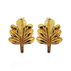 Kriaa Boucles d'oreilles fines en diamant et zircon au design floral plaqué or 14K/18K Tendance pour les mariages et les fiançailles-1311757 - Product Image 1