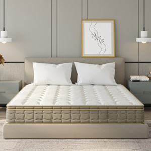 Colchón de muelles individual de tamaño completo para dormitorio, colchón de espuma viscoelástica de Gel amortiguador de aire, cama de <span class=keywords><strong>10</strong></span> pulgadas de altura - Product Image 2