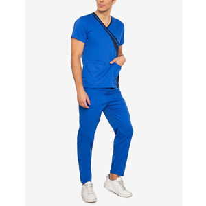 Conjuntos de uniformes de enfermería, uniformes médicos de manga corta, uniformes médicos profesionales de alta calidad, uniformes médicos para hombres - Product Image 1