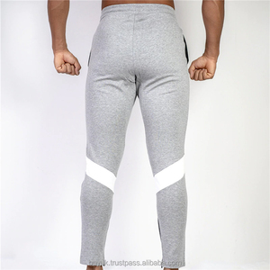 กางเกงกีฬาผ้าแคนวาสสำหรับผู้ชายกางเกงวิ่งออกกำลังกายกางเกงกีฬาผ้าฝ้ายสำหรับใส่ไปยิมฟิตเนส - Product Image 6