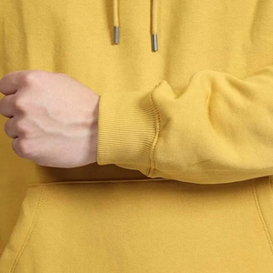 Sweat à capuche respirant personnalisé Performance Mélange de coton poly Performance Pull d'entraînement Coupe athlétique Vêtements de sport Sweat à capuche - Product Image 4