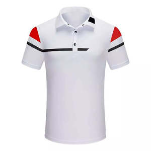 เสื้อโปโลสำหรับผู้ชายเสื้อโปโลทำจากวัสดุพิมพ์แบบกำหนดเองใหม่2025 - Product Image 3
