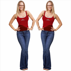 Débardeur sans manches pour femme en coton et polyester, tissu tricoté, pour la gym, le yoga et les tenues quotidiennes. - Product Image 3