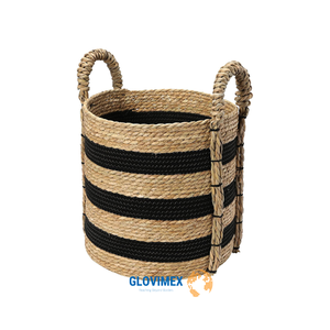 Organizador de almacenamiento de jacinto de agua, cesta de almacenamiento, tamaño personalizado, organizador de espacio de cocina - Product Image 1