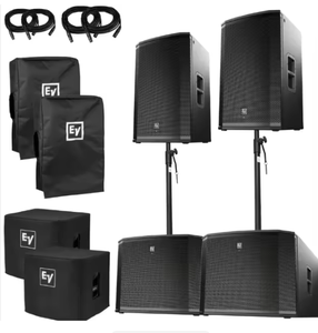 ซับวูฟเฟอร์ใช้ไฟ1800W PA W พร้อม LED-DIY RGB สำหรับงานอุตสาหกรรม - Product Image 3