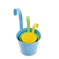 One99 Pot tanaman Mini, Pot bunga logam warna permen, besi sukulen, kait taman, desain kait Pot bunga logam, Mini kreatif