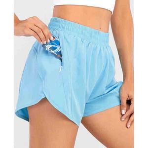 Pantalones cortos deportivos elegantes de tiro medio para mujer Leggings de Yoga de moda para mujer - Product Image 2