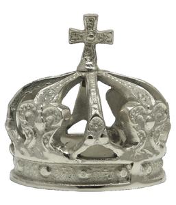 Corona de metal para novia, Reina, Rey y Reina de lujo, corona decorativa de calidad superior para el hogar y la Mesa, corona decorativa de aluminio - Product Image 1