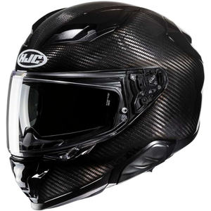Casco Integrale per Moto HJC F71 con Guscio in Fibra di Carbonio, Chiusura Rapida, Doppia Visiera, Design Predator, Apribile, Taglia XL - Product Image 1