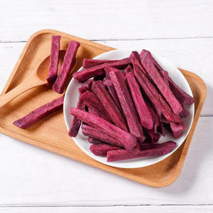 Casse-croûte secs de patate douce les plus vendus en gros lanières de patate douce violettes séchées pour les acheteurs en gros - Product Image 1