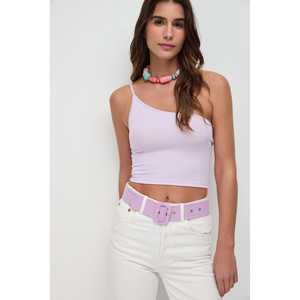 Blusa Corta de un Solo Hombro - Product Image 4