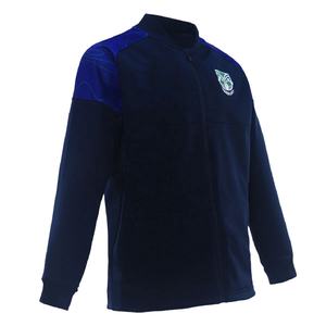 Vestes de rugby d'hiver en polaire pour hommes personnalisées en gros Vestes d'extérieur à manches longues épaisses et chaudes pour hommes - Product Image 3