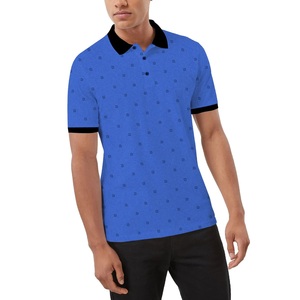 Logo personnalisé en coton respirant pour polo T-shirt doux uni imprimé pour polos en grande taille offrant une personnalisation de la couleur de la taille - Product Image 1