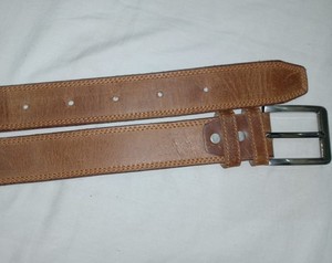 ESPRIT Ceinture classique en cuir véritable de vachette vintage du Pakistan avec boucle à épingle Ceinture de luxe confortable et décontractée, durable et élégante - Product Image 2