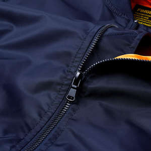 OEM personalizado de nailon MA1 vuelo personalizado chaqueta de bombardero para el invierno bordado estilo de la calle principal - Product Image 6