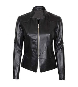 Vestes en cuir pour femmes, tendance, haut de gamme, vente chaude, vêtements décontractés très demandés, meilleure fabrication de vestes en cuir pour femmes - Product Image 5