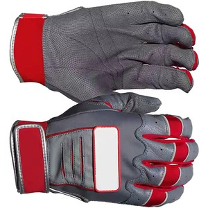 Guantes de bateo de béisbol con mayor movilidad de los dedos, material absorbente de sudor de agarre fuerte y soporte flexible para jugadores - Product Image 3