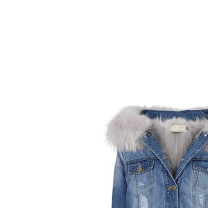 Plein prix raisonnable avec des vestes personnalisées lavées à l'acide et en détresse pour les hommes Veste en jean douce et confortable pour hommes - Product Image 5