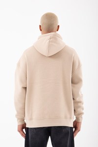 Sudadera con Capucha Personalizada con Logotipo Propio para Hombre, 2023, Alta Calidad, 100% Algodón, Estampada, Ecológica, Transpirable, OEM, Otoño, Tinte Liso - Product Image 3