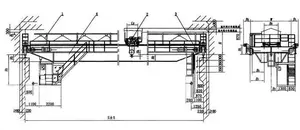 Fabricación OEM Montado en el techo Bajo espacio libre 1T 2T 3t <span class=keywords><strong>Puente</strong></span> Grúa Equipo de elevación Motor PLC Componentes de engranajes-<span class=keywords><strong>Comprar</strong></span> 1T <span class=keywords><strong>Puente</strong></span> Grúa - Product Image 3