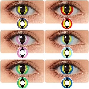 Freshgo Pseyeche 296 Modèles Halloween Lentilles De <span class=keywords><strong>Contact</strong></span> En Gros Anime Noir Sclera Lentilles De <span class=keywords><strong>Contact</strong></span> <span class=keywords><strong>sharingan</strong></span> Lentilles De <span class=keywords><strong>Contact</strong></span> - Product Image 4
