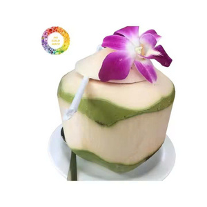 มะพร้าวอ่อนธรรมชาติหวานแหววตลาดมะพร้าว0.7-1.2กก. ส่งออกรูปทรงเพชร - Product Image 2