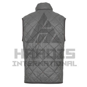 Chaleco acolchado de nuevo diseño, chaleco acolchado ligero sin mangas personalizado, chaleco informal de plumón para hombre, diseño personalizado y logotipo OEM - Product Image 3