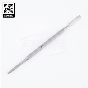 Espátula Empujadora de Uñas de Acero Inoxidable Premium, Instrumentos de Podología de Doble Extremo, Reutilizables, Profesionales, para Uñas Encarnadas de Dedos de Manos y Pies - Product Image 1