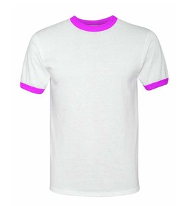 Active Quick Dry Crew Neck T-shirts Athlétique Running Gym Workout T-shirt à manches courtes Tops Bulk Ringer T-shirt - Product Image 1