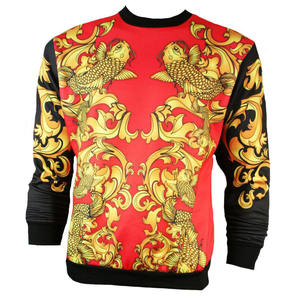Vente en gros de pull d'hiver personnalisé pour hommes col en O pull sublimé motif maçonnique respirant imprimé design élégant haut décontracté - Product Image 1