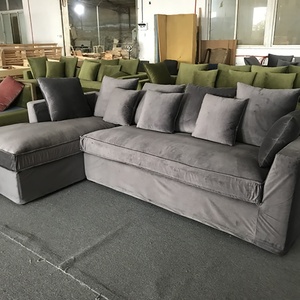 MRS WOODS vendita calda moderna classica componibile Chesterfield divano in velluto verde mobili <span class=keywords><strong>soggiorno</strong></span> - Product Image 6