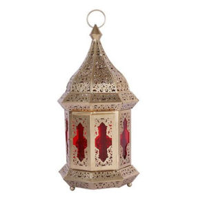 Elegant <b>Moroccan</b> Hanging Lantern Gold Metal Design Finest Quality for Home <b>Decoration</b> Christmas Celebration Islamic Style - Product Image 4