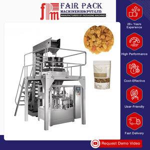 Offre exclusive sur les machines d'emballage rotatives à 8 stations PLC Servo 220V/380V avec garantie d'un an pour les cornichons et les sauces - Product Image 4