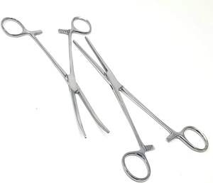 Pinzas Hemostáticas de Alta Calidad con Fuente de Energía Manual, Pinzas de Bloqueo de Acero Inoxidable para Instrumentos Quirúrgicos - Product Image 5
