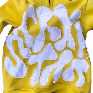 Private Label Low Men Fashion Hoodies Hot Selling Cotton Blended Hoodies Made in Best Material Men <b>Sun</b> Faded Distress Hoodies - Product Image 5