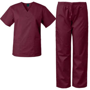 Nuevo estilo transpirable Hospital Scrubs Sets uniforme de enfermera para ajuste Scrubs mujeres médico enfermería Scrubs Set en diseños exclusivos - Product Image 3