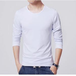 2025 MRMT hommes décontracté mince col rond T-Shirts à manches longues couleur Pure hauts respirant jeunes hommes et garçons t-shirts - Product Image 5