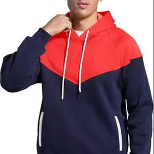 Sudadera con capucha personalizada de lana de alta calidad con logotipo personalizado de servicio OEM, diseño propio y logotipo básico de lana, mezcla de algodón - Product Image 1