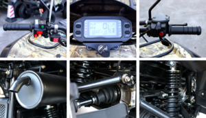 Trung Quốc Nhà Máy Chất Lượng Cao 500cc Có Thể Chuyển Đổi 4*4/4*2 Làm Mát Bằng Nước Off-Road 4WD Ổ Đĩa Bốn Bánh - Product Image 4