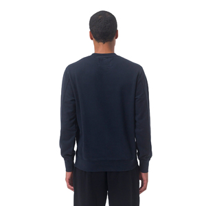 Men's Custom 100% Cotton Crew Neck <b>Sweatshirt</b> <b>Long</b> Sleeves Solid Winter Fleece Pullover Embroidered Logo Hoodies <b>Sweatshirts</b> - Product Image 4