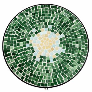 Table d'appoint pour extérieur vert pour intérieur avec pieds incurvés - Product Image 6