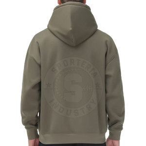 Sudadera con Capucha para Hombre, 100% Algodón, Diseño de Moda Invernal de Alta Calidad, Resistente al Viento, Ecológica, Color Sólido - Product Image 3