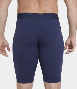 Gym Wear <b>Base</b> <b>Layer</b> <b>Compression</b> Running Tights Men Jogging Shorts Custom Logo Quick Dry Solid Custom Colors Wholesale Plus Size - Product Image 6