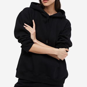 Sudaderas de Alta Calidad para Mujer, 100% Algodón, Estilo Urbano para Otoño e Invierno, Tejido Casual, Ecológico, con Logotipo Frontal y Encaje, Último Estilo - Product Image 2