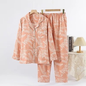 2025 venta al por mayor transpirable Home Soft Loungewear verano primavera temporada Modal pijamas para mujer de manga larga ropa de dormir para mujer - Product Image 2