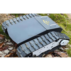 Robot Chassis Electric Snowmobile Rubber Track Assembly 120kg Payload Linear Robots - Product Image 4