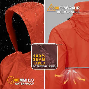 Vestes coupe-vent, personnalisation OEM, vestes d'hiver de haute qualité, vestes légères imperméables pour hommes et femmes - Product Image 6