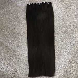 Extensiones de cabello natural liso de Trama humana marrón para mujeres negras de Vietnam - Product Image 2