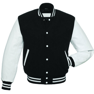 OEM Manufacturer's High Quality Breathable Knitted Baseball Bomber for Men Cow Skin Custom Chenille Embroidery Varsity Winter - Product Image 6